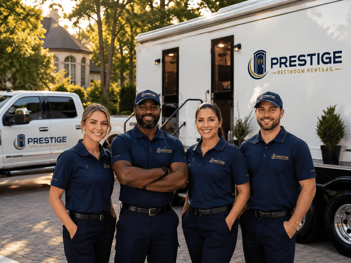 Trusted Luxury Portable Restrooms company in Conover, OH