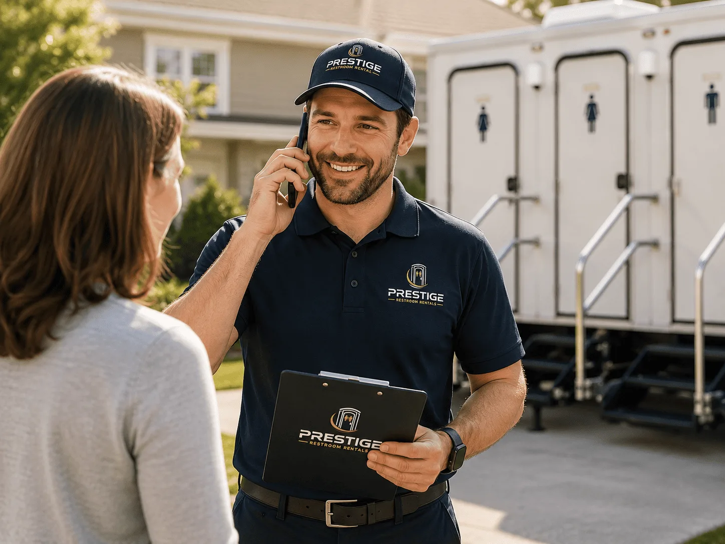 Luxury Portable Restrooms FAQs in Conover, OH